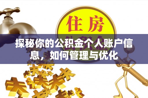 班戈探秘你的公积金个人账户信息，如何管理与优化